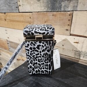 Square Animal Print Purse